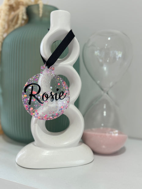 Personalise Resin Bauble