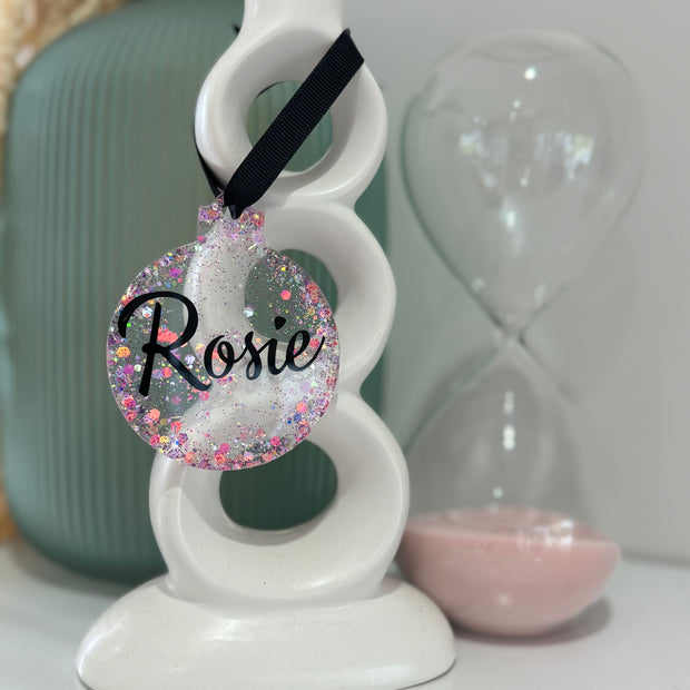 Personalise Resin Bauble