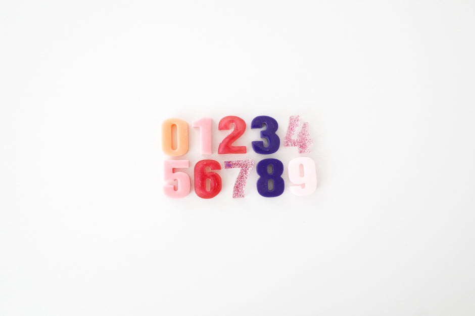 Number Set 0 - 9 - Make your Own Style